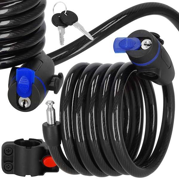 Zámok na bicykel SPRINGOS BA0027