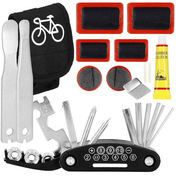 Súprava na opravu pneumatík pre bicykle 14-dielna SPRINGOS BA0051