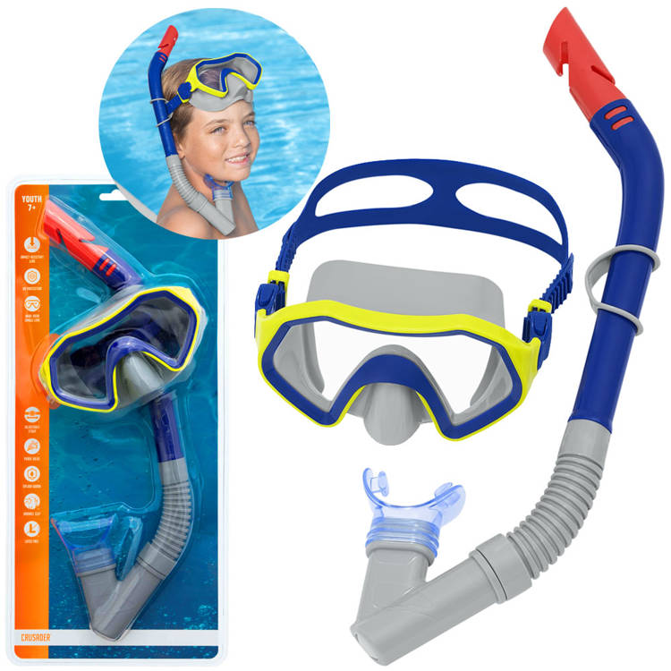 Maska so šnorchlom Bestway Hydro Swim 24025 - modrá