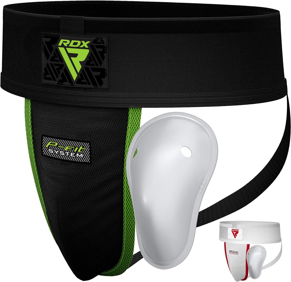 Suspenzor RDX GGX- H1+ Groin Guard - čierny Veľkosť: S