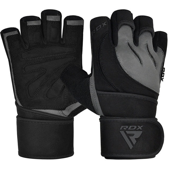Kožené fitness rukavice RDX WGM-L4G Veľkosť: S