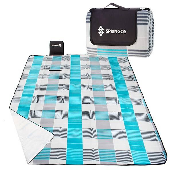 Pikniková deka 200x200 cm SPRINGOS PM002 – karo
