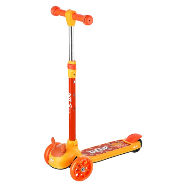 Detská kolobežka NILS Fun HLB16 Deer - oranžová