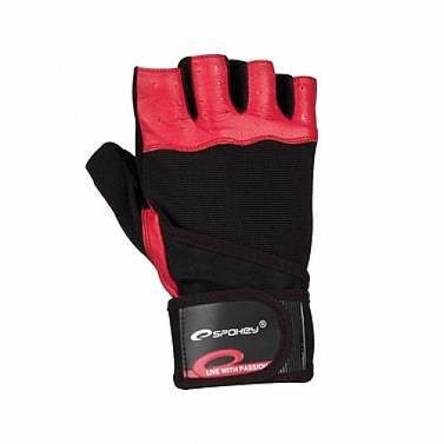 E-shop Fitness rukavice Spokey GANT - červené Veľkosť rukavíc: XL