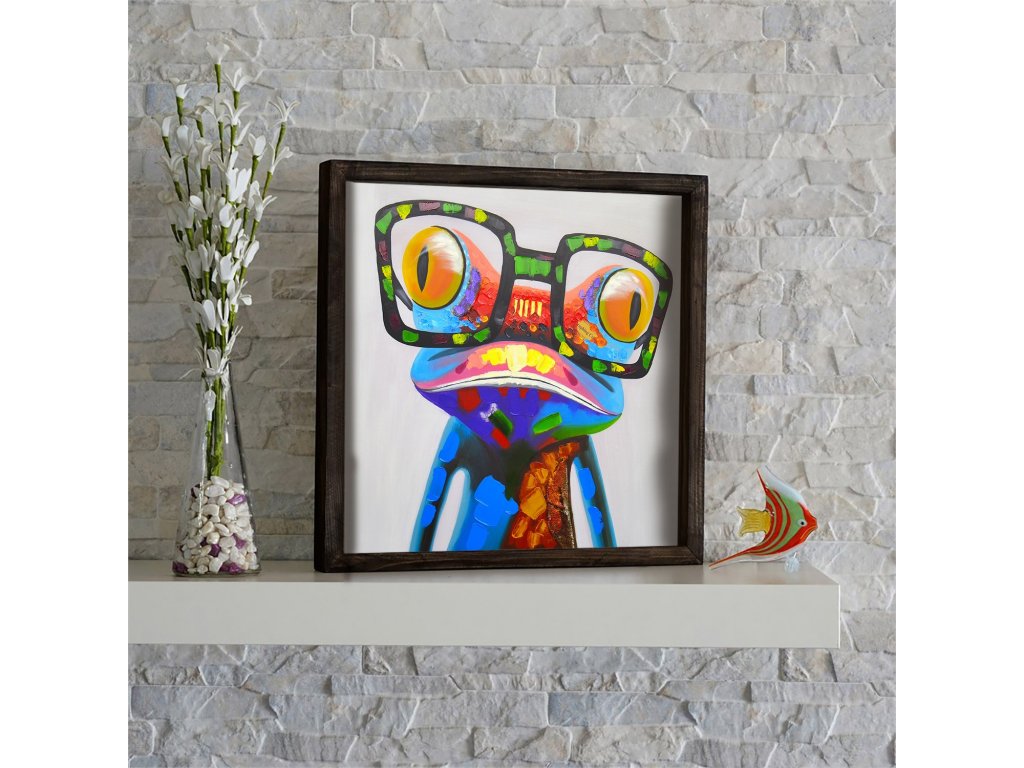 Obraz CHAMELEÓN 33x33 cm ASIR 797EVL1523