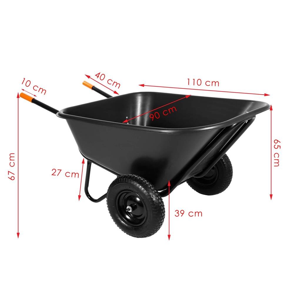 Záhradný fúrik 300l MAXI SPRINGOS GA0013