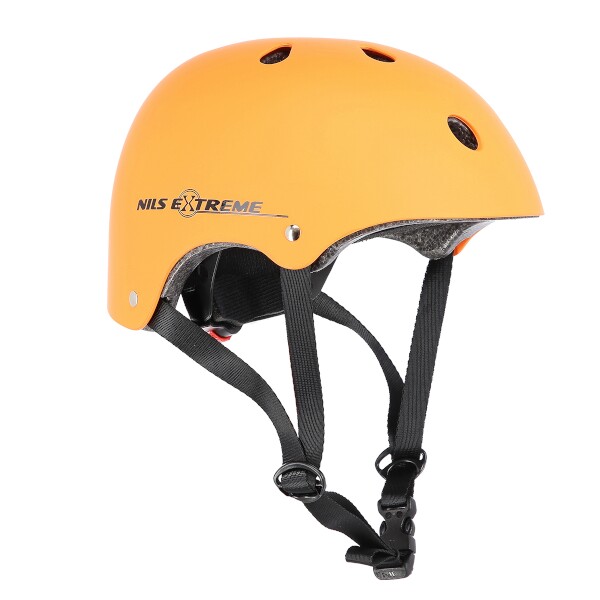 Helma NILS Extreme MTV12 oranžová Velikost: L(58-61cm)