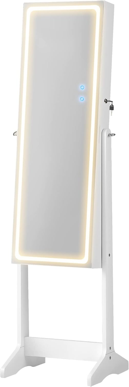 Šperkovnica SONGMICS s LED osvetlením JJC012W01