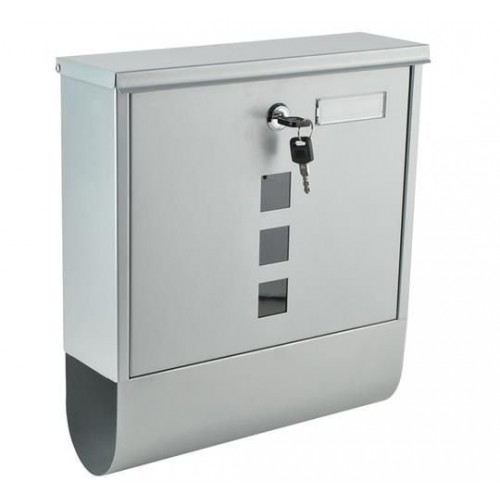 Poštová schránka Malatec 1187 - strieborná