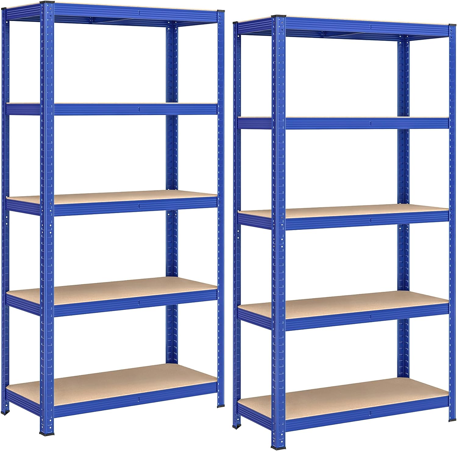 Policové regály 2 ks 180 x 90 x 40 cm SONGMICS - GLR042Q01