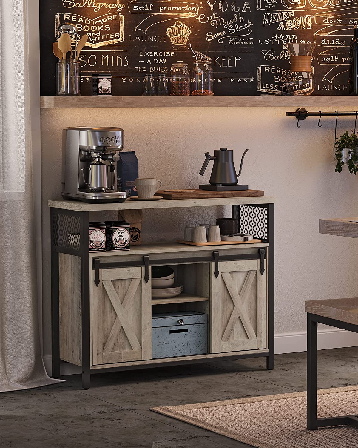 Kuchynská skrinka 33 x 100 x 80 cm SONGMICS LSC092B02