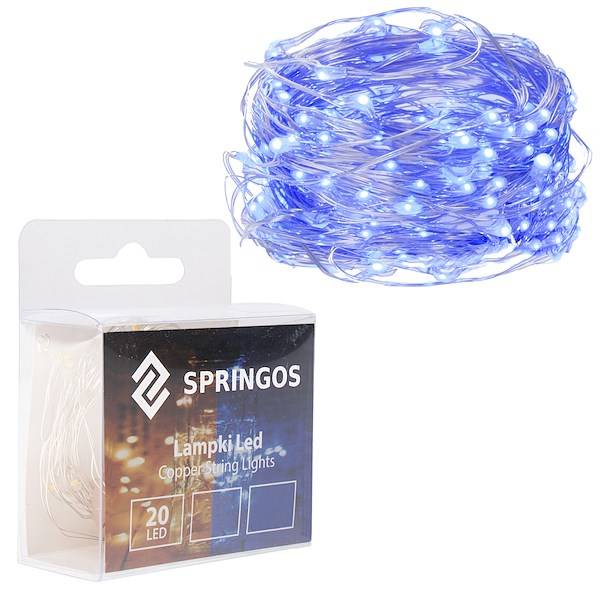Vianočné osvetlenie 20 LED SPRINGOS CL0007