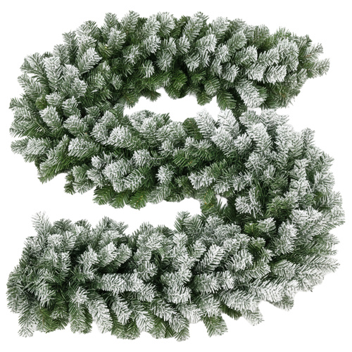 Hrubá girlanda 2,7 m HQ Ruhhy 26244 - zasnežená