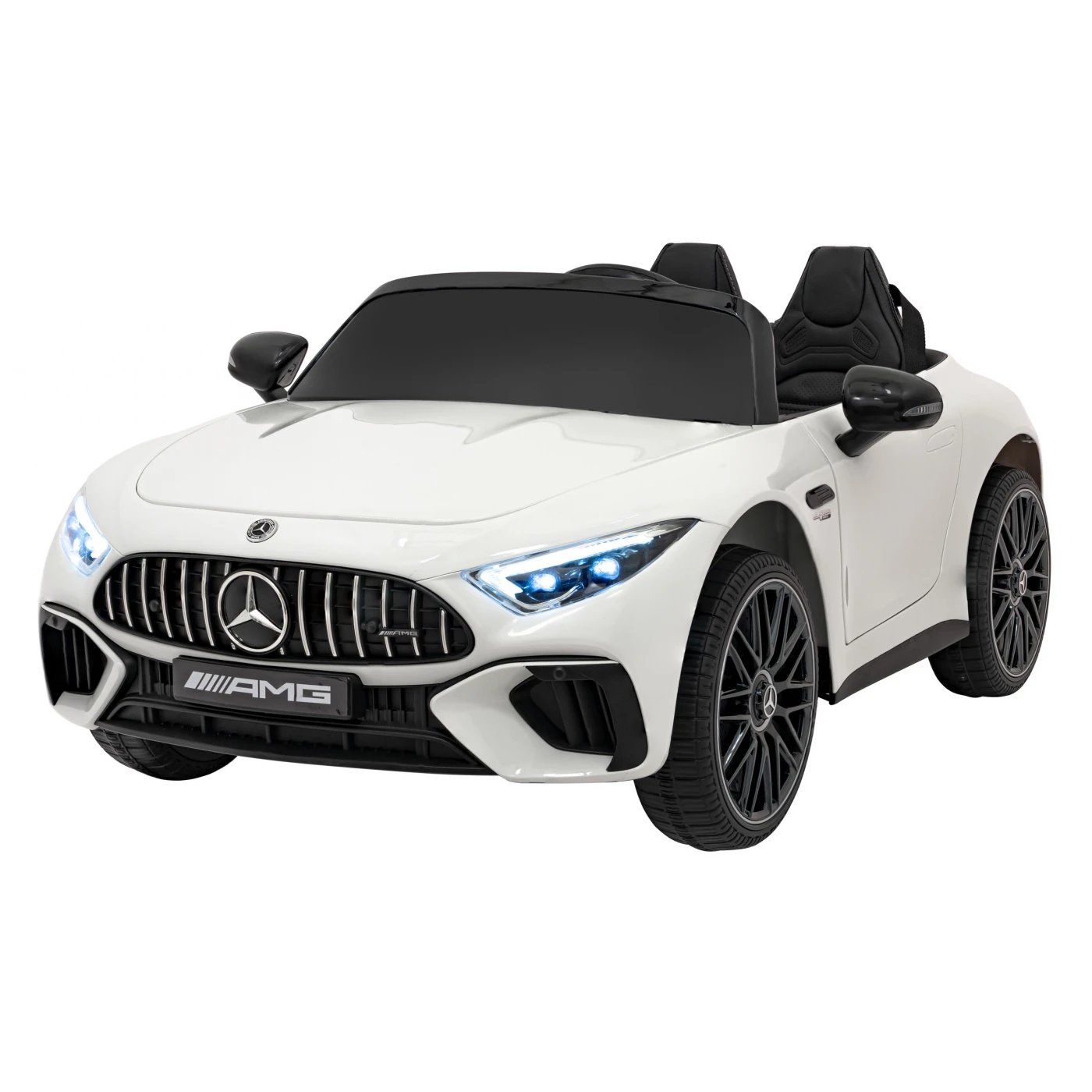 Elektrické autíčko Mercedes Benz AMG SL63 - biele