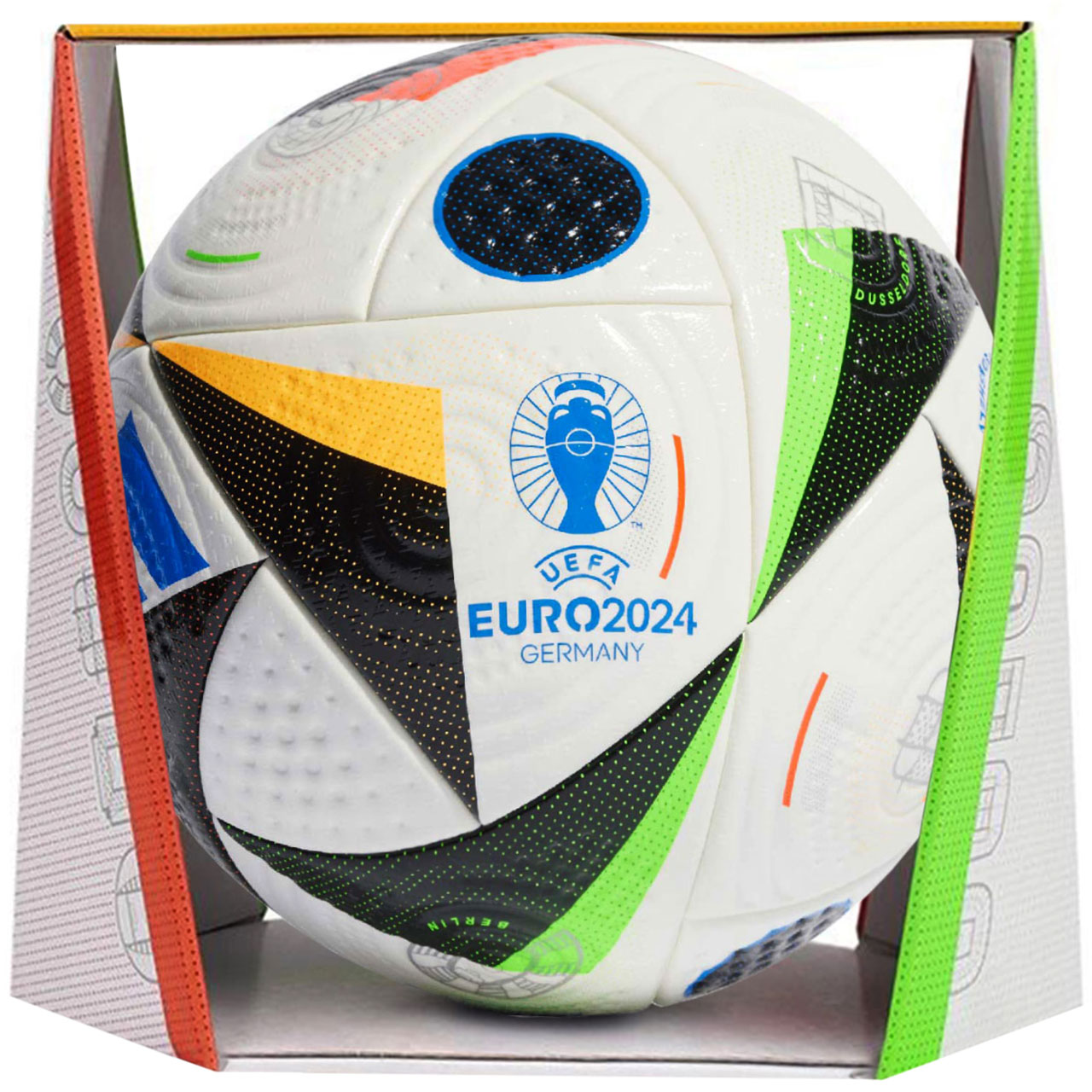 Futbalová lopta Adidas Euro24 Fussballliebe Pro IQ3682 Veľkosť: 5