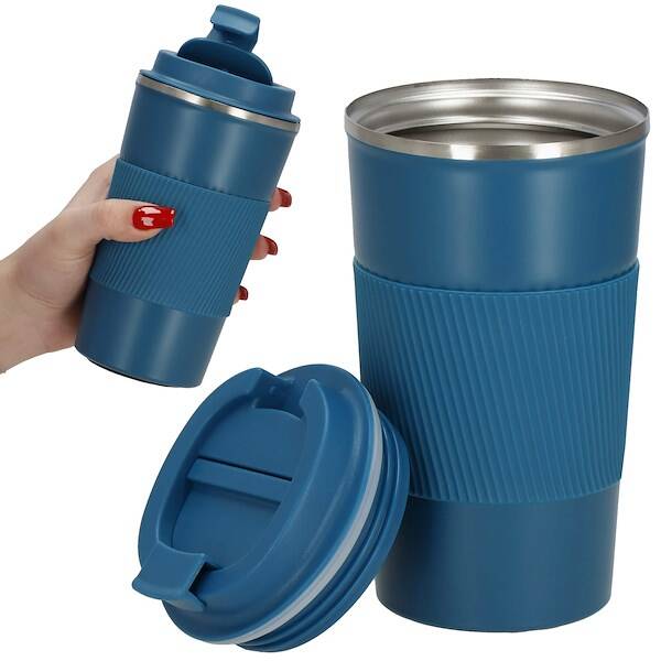 Termohrnček 500 ml Springos KI0130 - modrý