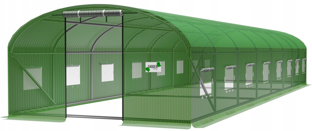 Záhradný fóliovník 10x4x2 m GARDEN LINE TUN8009