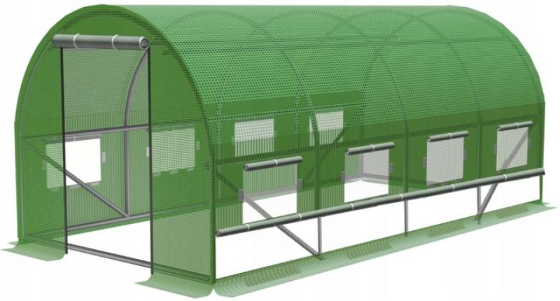 Fóliovník 4,5x2x2m s dodatočným vetraním GardenLine - TUN3927