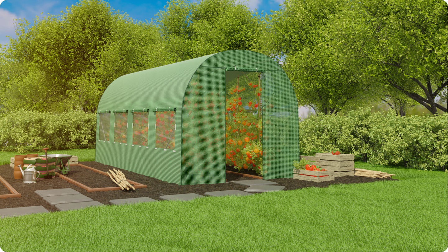 Fóliovník 4,5 x 2 x 2 m 9m2 Plonos 4915-B