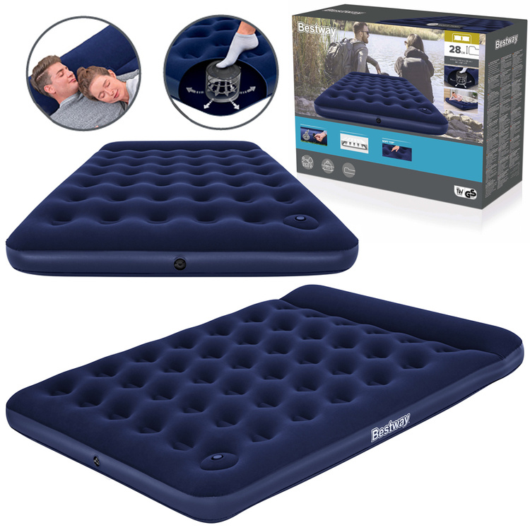 Nafukovací matrac s pumpou 203x152 cm Air Mattress Queen Bestway 67226