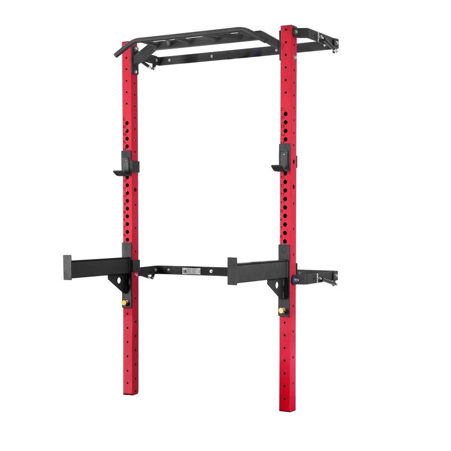 Skladacia posilňovacia klietka - Power Rack HMS KLT23 červená Skladacia posilňovacia klietka - Power Rack HMS KLT23 červená