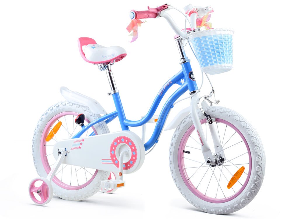 Detský bicykel STAR GIRL 16 RoyalBaby RB16G-1 - modrý
