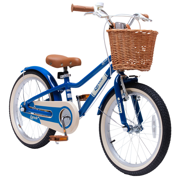 Detský bicykel Lovely City Eurocle 18" RoyalBaby  RB18B-38 - modrý
