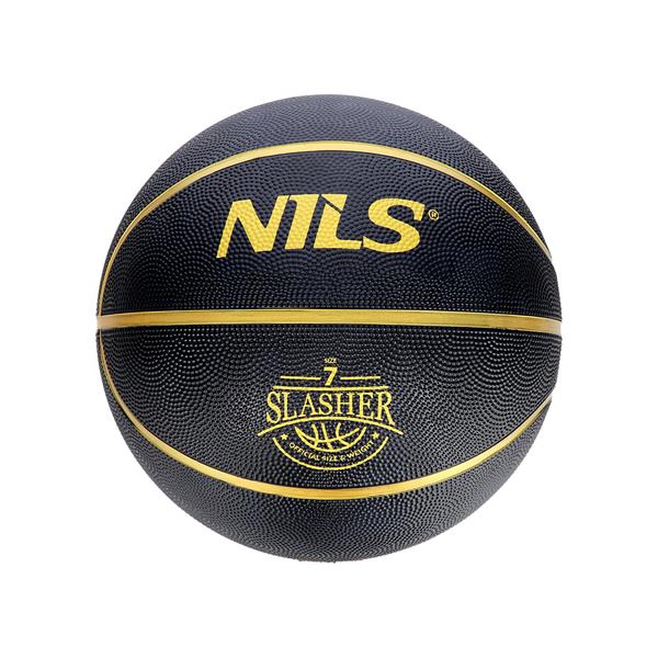 Basketbalová lopta NILS NPK270 Slasher 7 - čierna