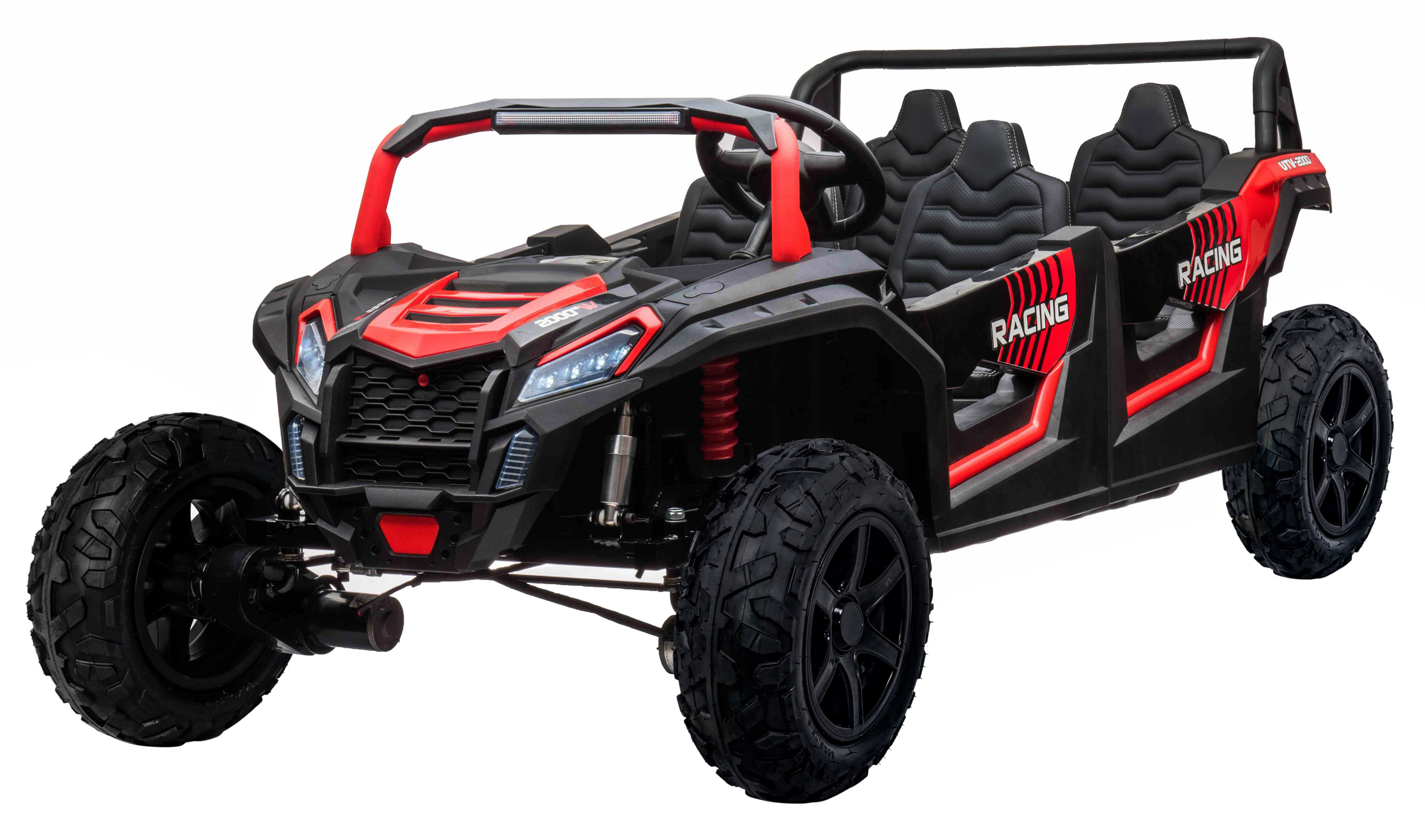 RAMIZ Vozidlo 4-osobové Buggy ATV RACING UTV2000 A033.LIION - červené