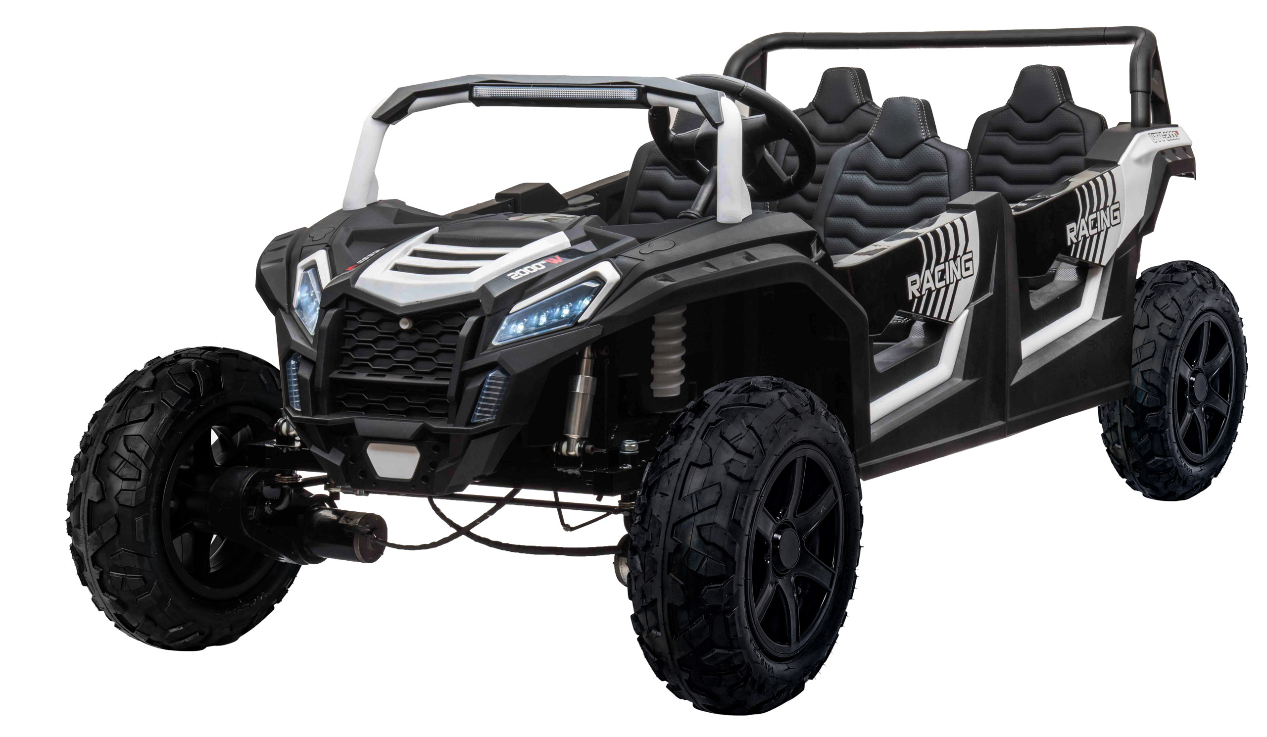 RAMIZ Vozidlo 4-osobové Buggy ATV RACING UTV2000 A033.LIION - biele