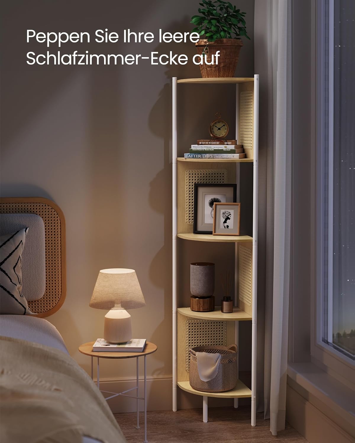 Rohová polica VASAGLE LLS588Y57