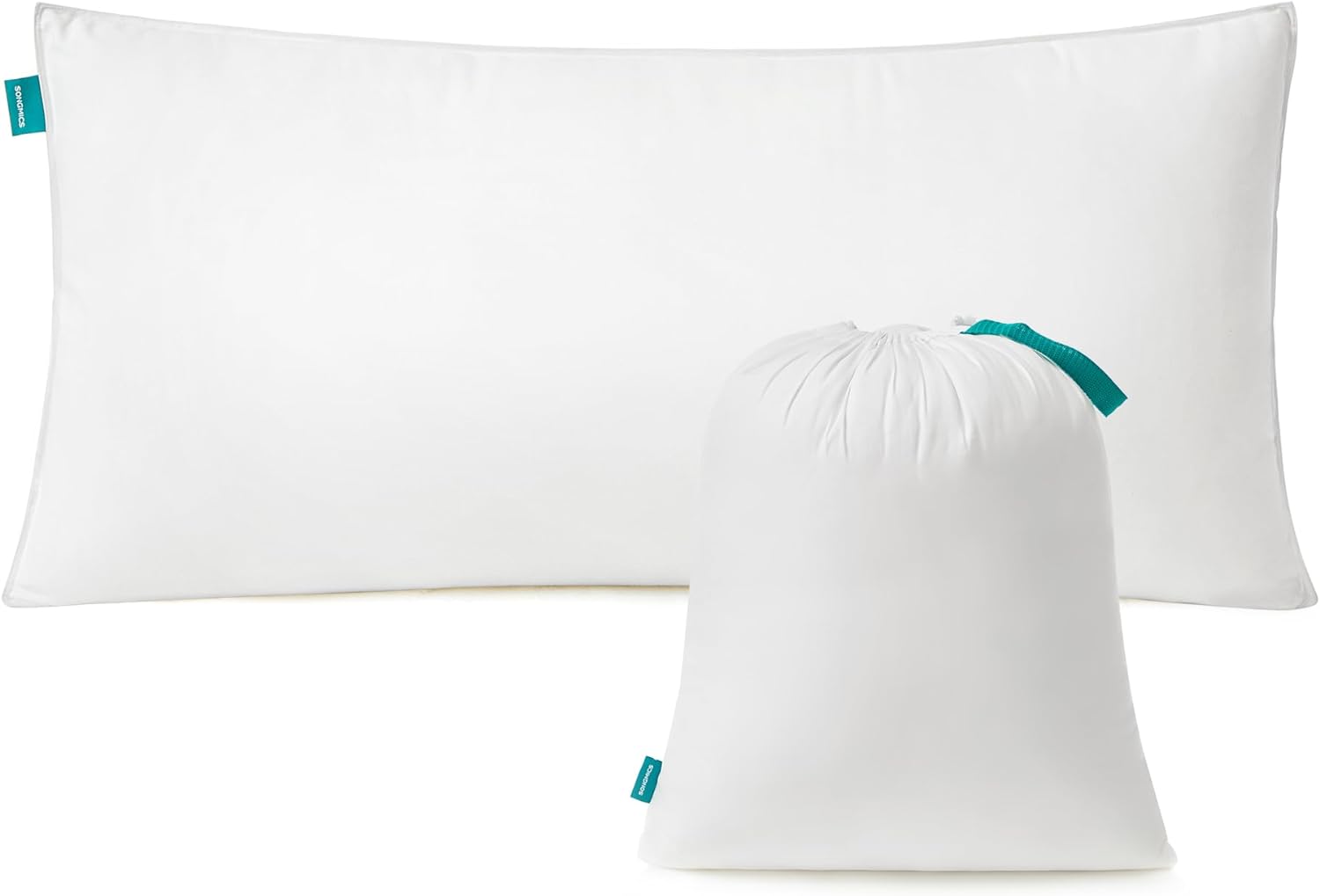 Vankúš 80 x 40 cm s výplňou 800 g SONGMICS TBP001W01