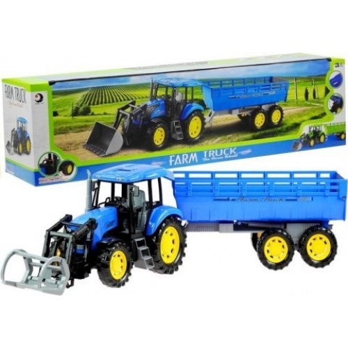 E-shop RAMIZ Traktor Farm Truck - modrý