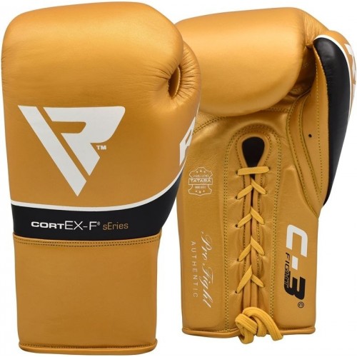E-shop Boxerské rukavice RDX C3 - zlaté Veľkosť rukavíc: 10 oz.