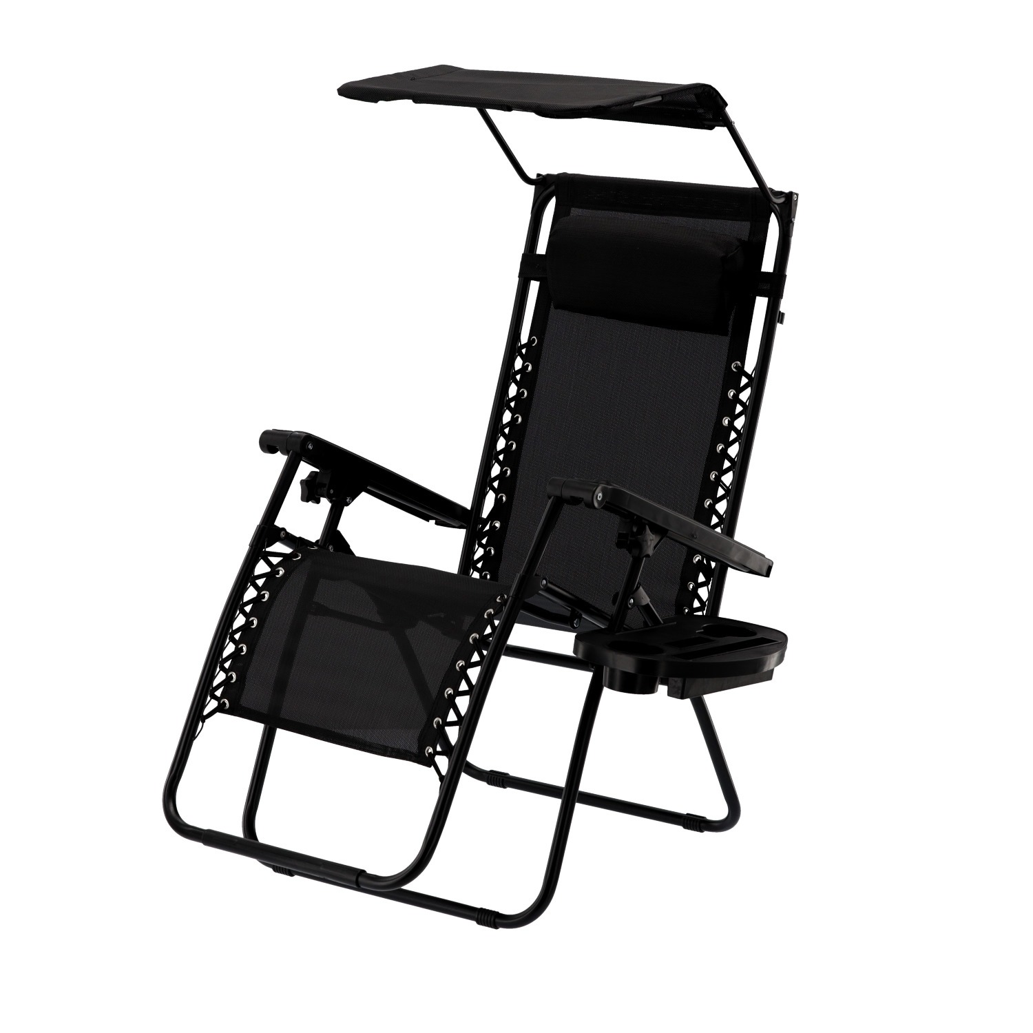 GARDEN LINE Záhradné lehátko so strieškou GardenLine LEZ9962