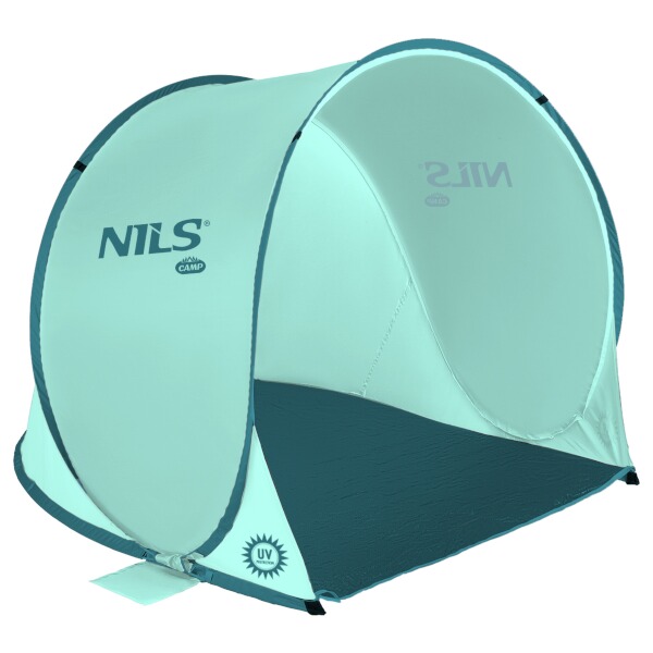 Samorozkladací plážový stan NILS Camp NC3173 - mätový