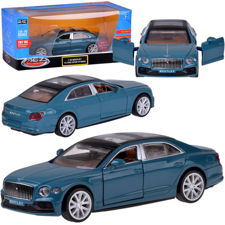 Jokomisiada Kovový model auta BENTLEY FLYING SPUR HYBRID 1:38 interaktívny. ZA5052