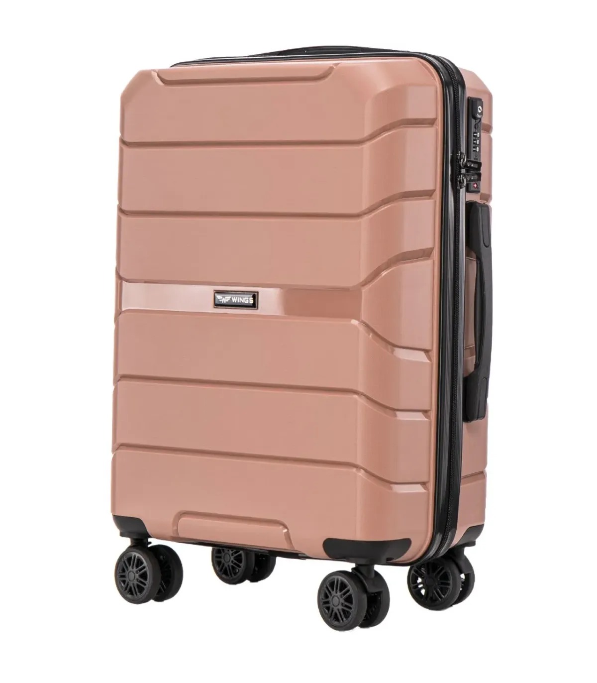 Kabínový kufor 43 l WINGS SPARROW PP06 veľ. S Farba: ružová