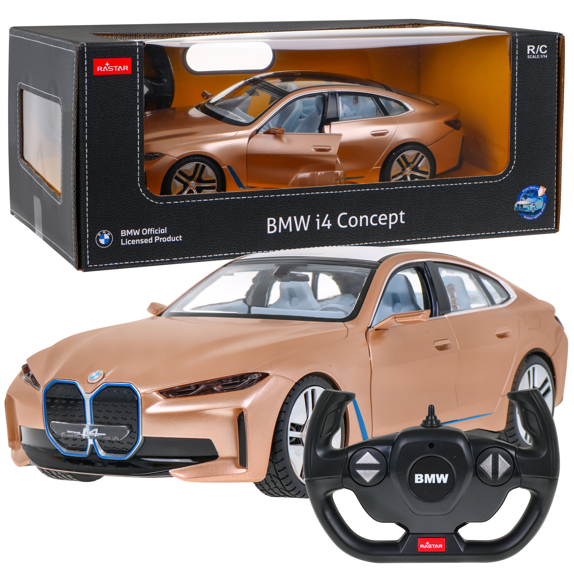 Auto na diaľkové ovládanie BMW i4 Concept RASTAR model 1:14