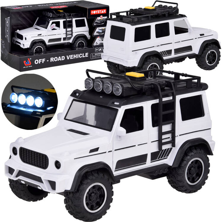 Terénne auto OFF-ROAD – gumené pneumatiky, svetelné a zvukové efekty ZA5219