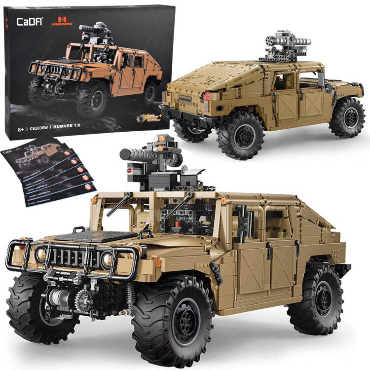 CaDA Vojenské vozidlo Humvee 1:18 RC Jokomisiada ZA5252
