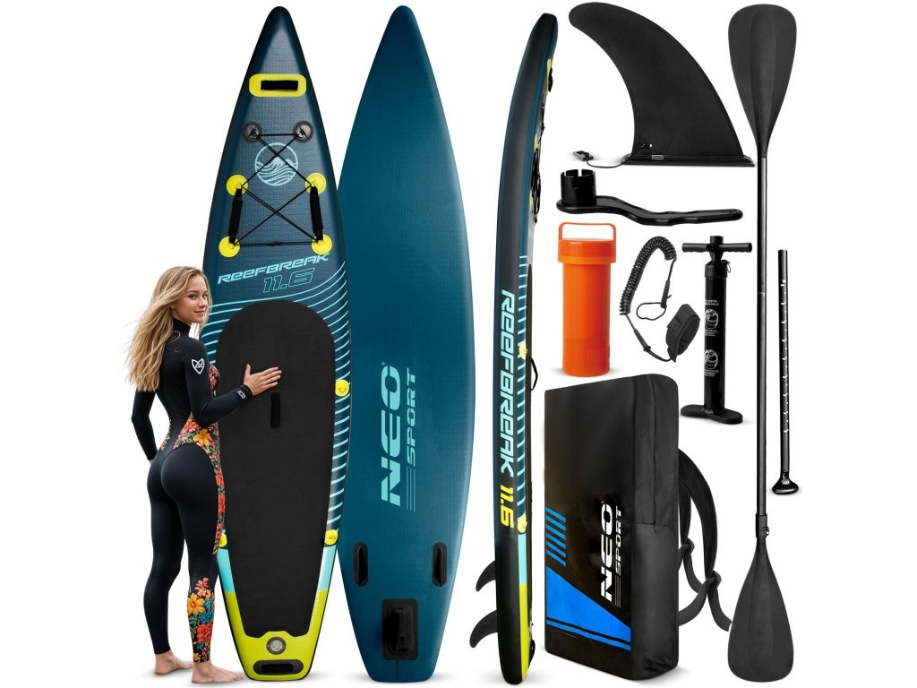 NEO Paddle Reefbreak nafukovacia SUP doska 350cm + pádlo a pumpa 170100