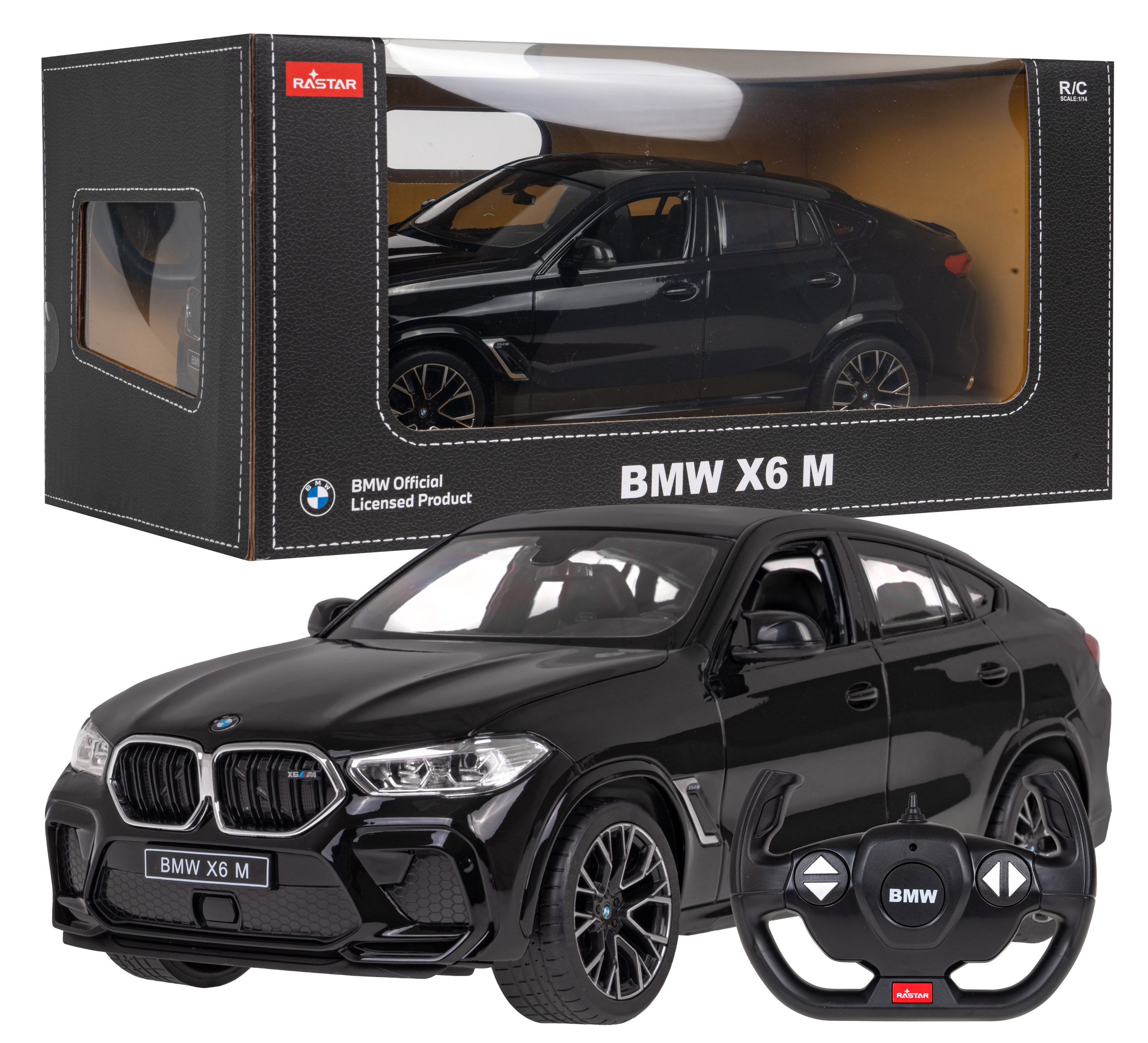 Auto na diaľkové ovládanie R/C BMW X6 M 1:14 RASTAR