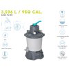 Filtrácia Sand Pool Pump 3596 l/h Bestway 58515