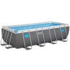 Bazén 488m x 244cm Splash View frame pool Gray Rattan Bestway 561 MB