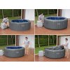 Vírivka Lay-Z-Spa SANTORINI PRO 7 LED hydromassage pre 5-7 osôb Bestway  6001T