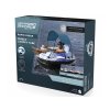 Nafukovací plavecký kruh Hydro-Force so strechou 123x123x51cm BESTWAY + sieťované dno + operadlo 43725