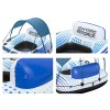 Nafukovací plavecký kruh Hydro-Force so strechou 123x123x51cm BESTWAY + sieťované dno + operadlo 43725