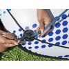 Nafukovací plavecký kruh Hydro-Force so strechou 123x123x51cm BESTWAY + sieťované dno + operadlo 43725