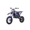 Elektrický detský PIT BIKE s batériovým motorom - modrý